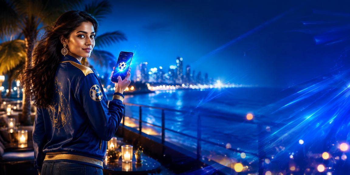 Modern Indian cricket betting with digital interface