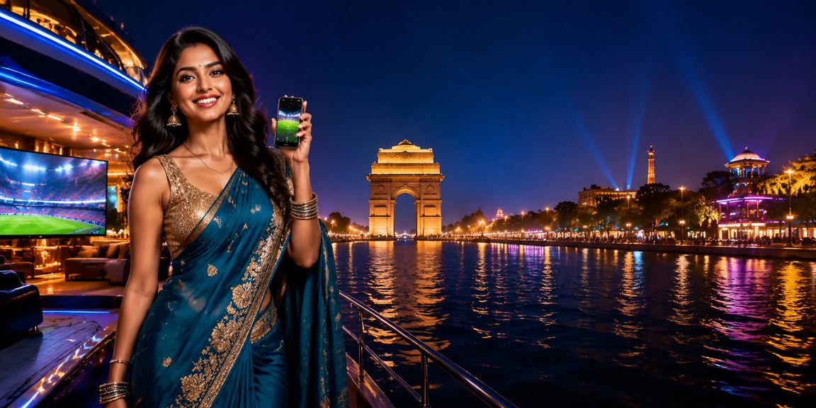 Mobile slots player placing a bet using a casino app in India